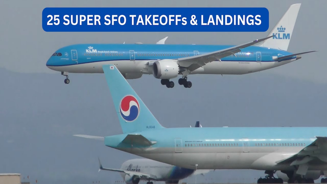 25 super flight takeoffs and lan