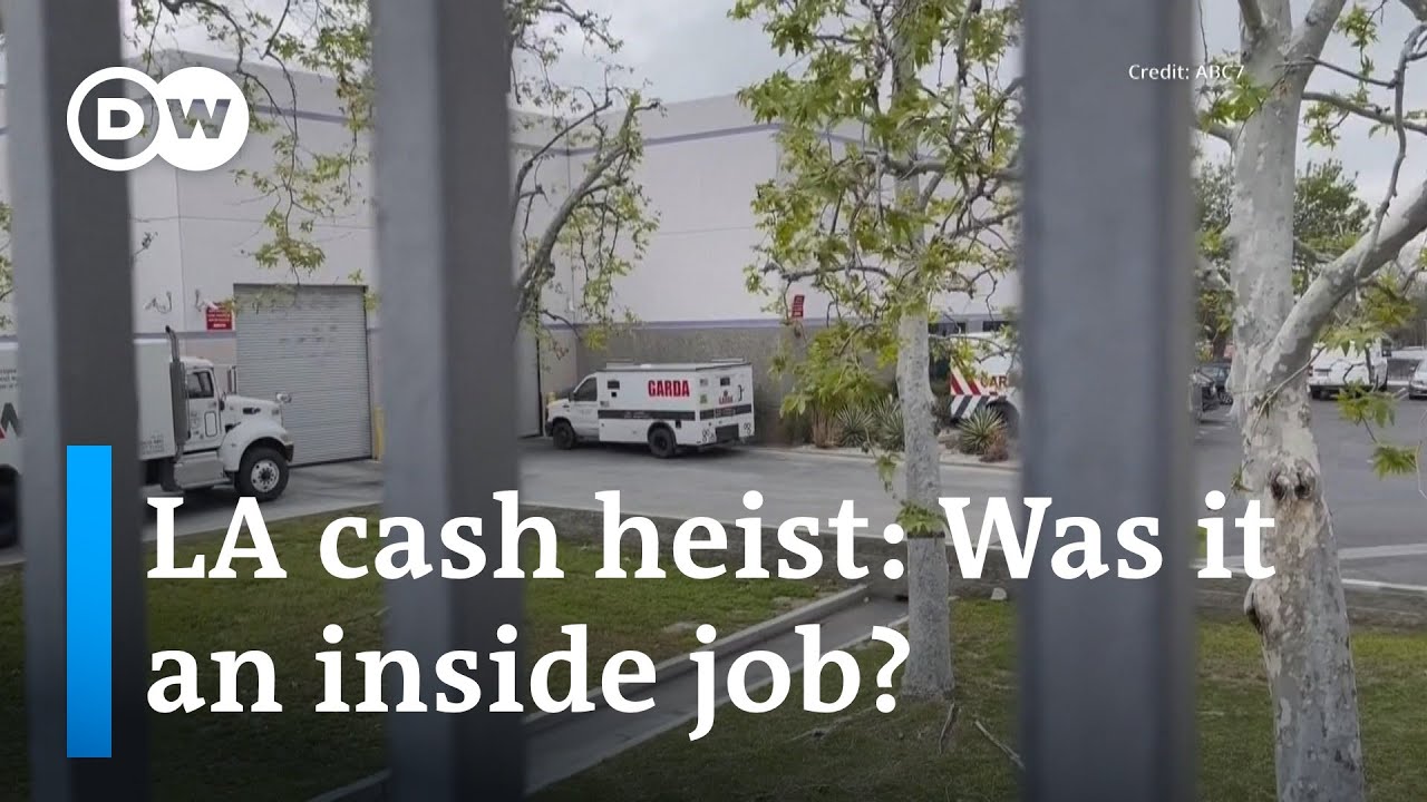 $30 million Easter heist one of largest cash burglaries in Los Angeles history | DW News 2 30 million easter heist one of l