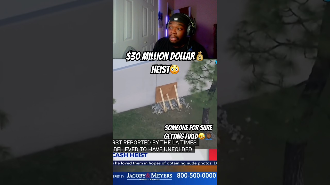 $30 Million is INSANEđ€Ż #fyp #viral #like #shorts #crazy #heist #losangeles #news 1 30 million is insane fyp viral l