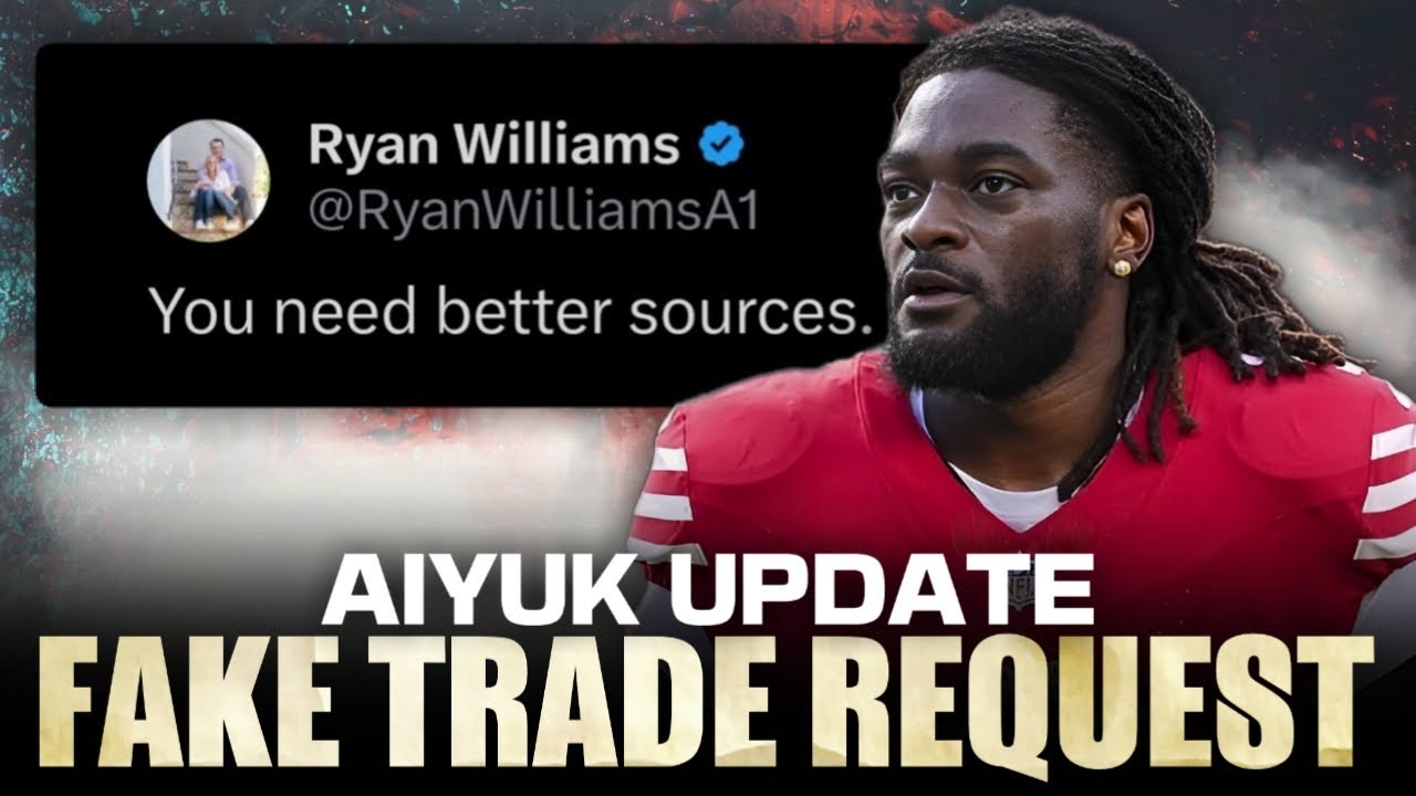 49ers update: Brandon Aiyuk's agent calls out FAKE trade request reports 2 49ers update brandon aiyuks agen
