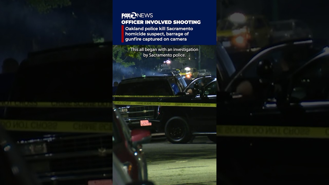 A person suspected of a homicide in Sacramento was fatally shot by police in Oakland: officials 2 a person suspected of a homicide