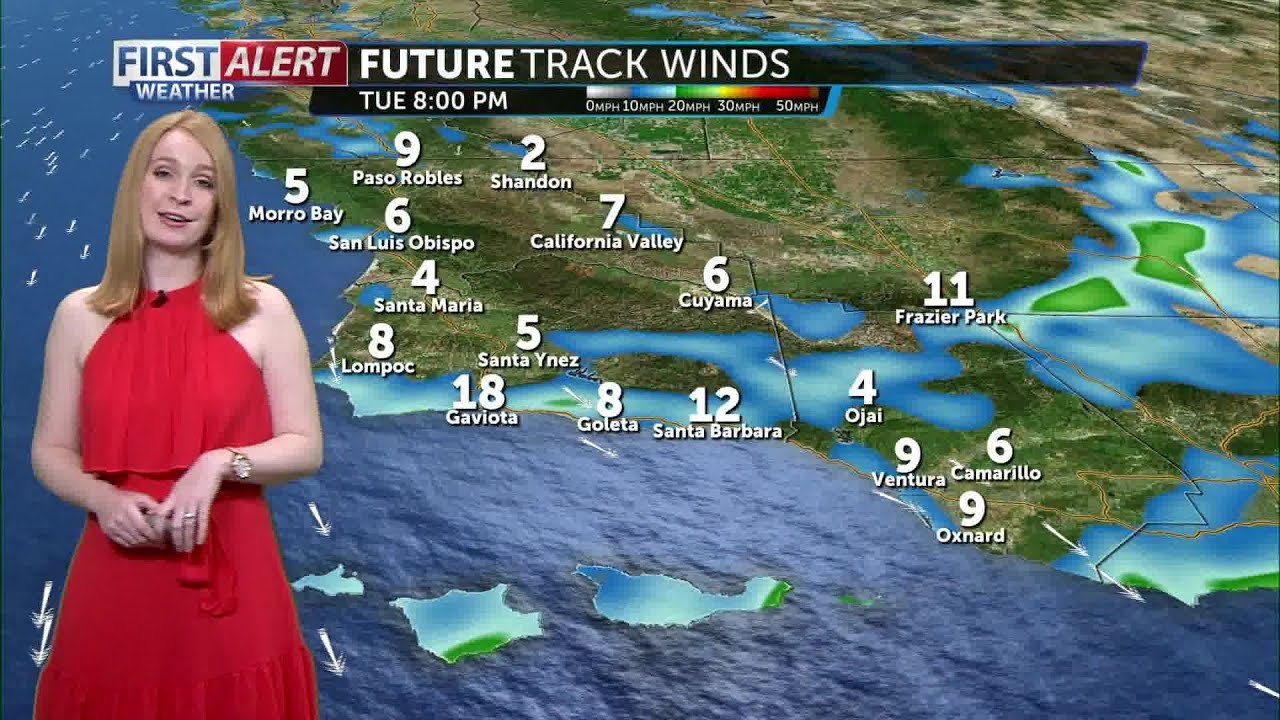 A warm Wednesday with light offshore winds 2 a warm wednesday with light offs