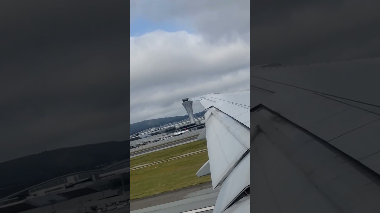 airplane take off sfo airport