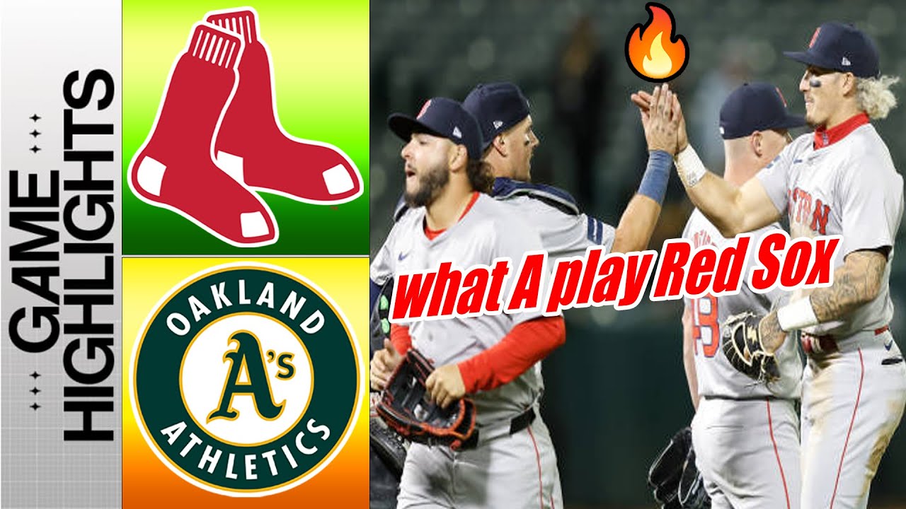 boston red sox vs oakland athlet 2