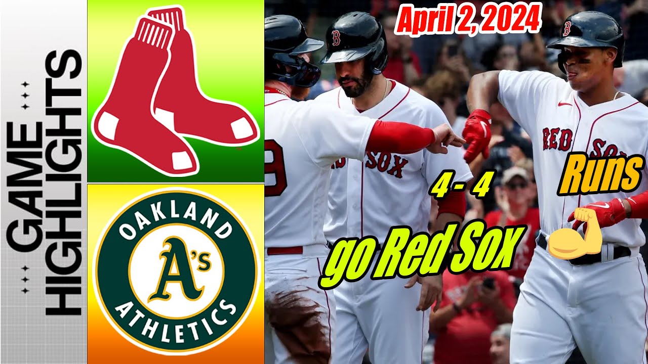 boston red sox vs oakland athlet 7