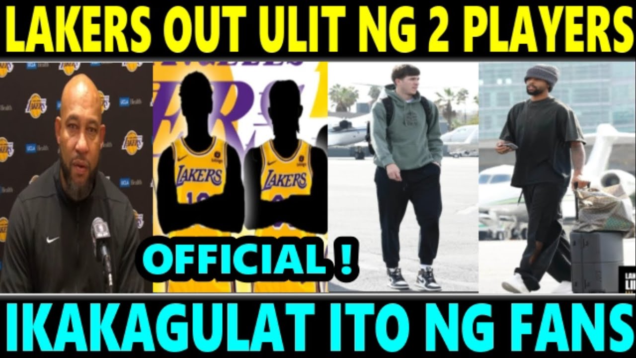 breaking news lakers out ulit ng
