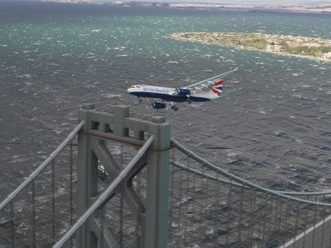 british a330 300 perfect landing