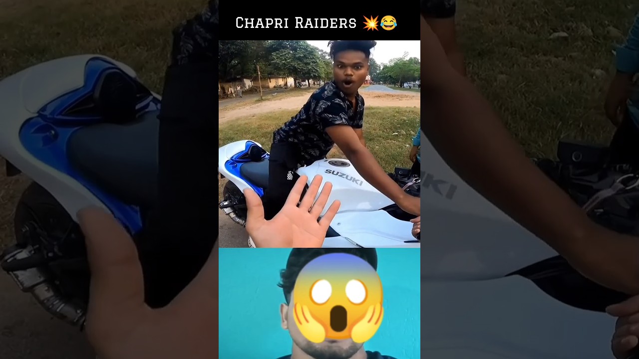 chapri Raiders 💥😂 Hayabusa sound 😂 #shotrs #youtubeshorts #youtub #viralvideo #shortsvideo #hayabusa 1 chapri raiders hayabusa sound