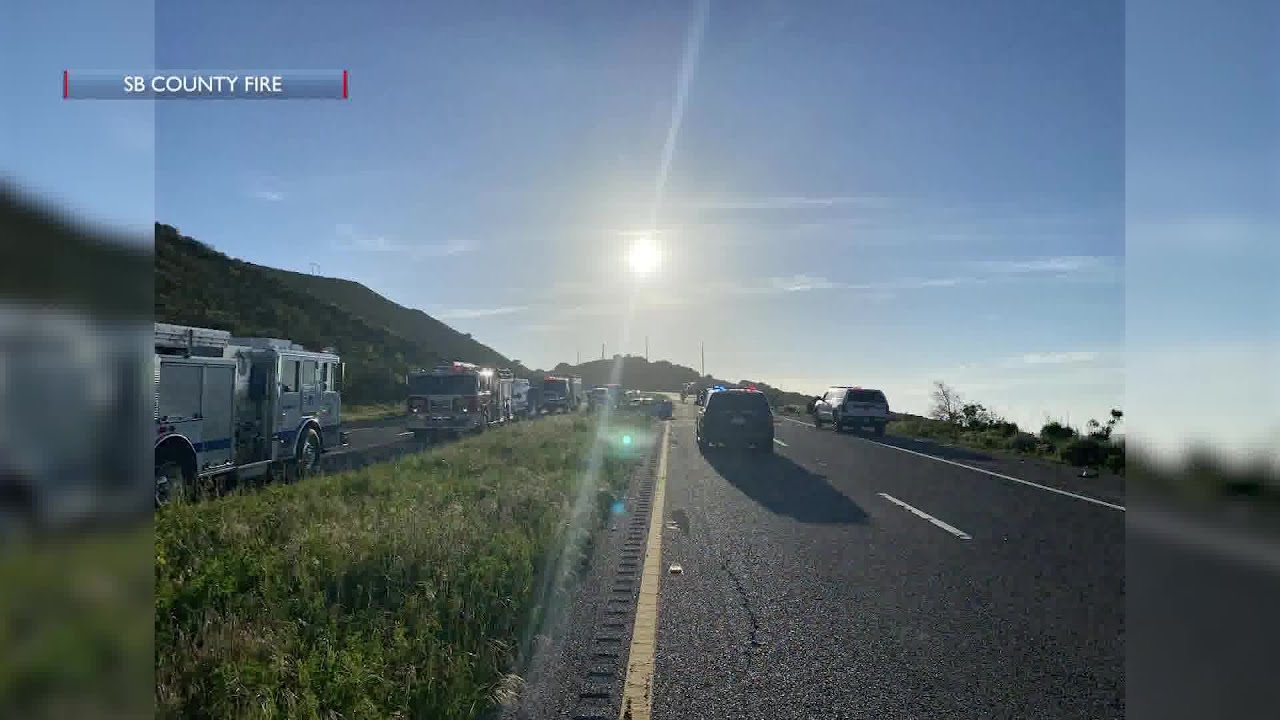 crew respond to multi vehicle cr
