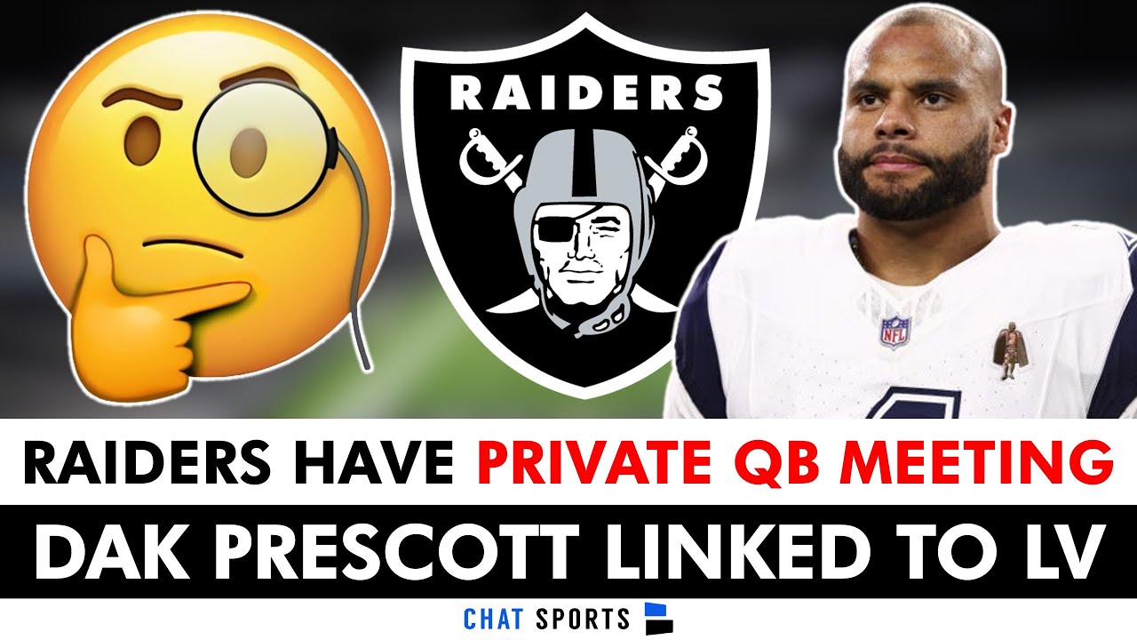 Dak Prescott Trade? Raiders Rumors On Las Vegas Meeting With QB + ESPN Links Roger Rosengarten To LV 1 dak prescott trade raiders rumor