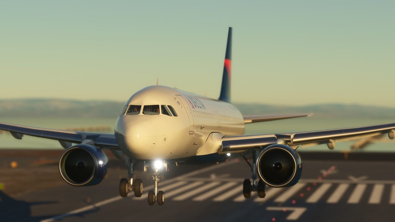 delta airlines airbus a320neo at
