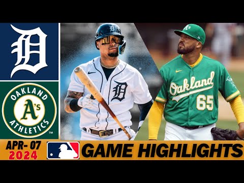 detroit tigers vs oakland athlet 12
