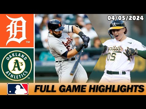 detroit tigers vs oakland athlet 5