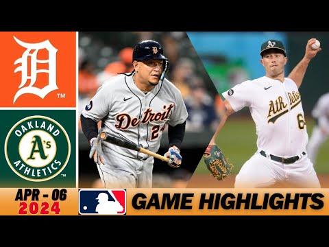 detroit tigers vs oakland athlet 6