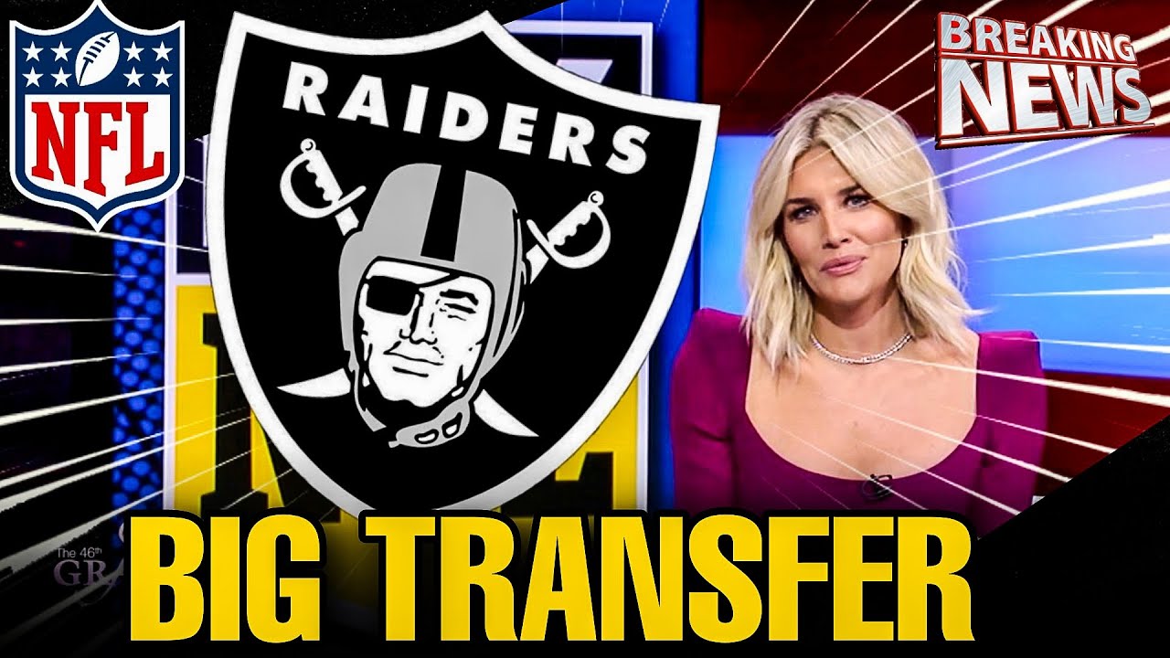 ⚪⚫ EXCELLENT NEWS! A VERY GOOD TRANSFER TO RAIDERS! TODAY'S LAS VEGAS RAIDERS NEWS! #lasvegasraiders 1 excellent news a very good tran
