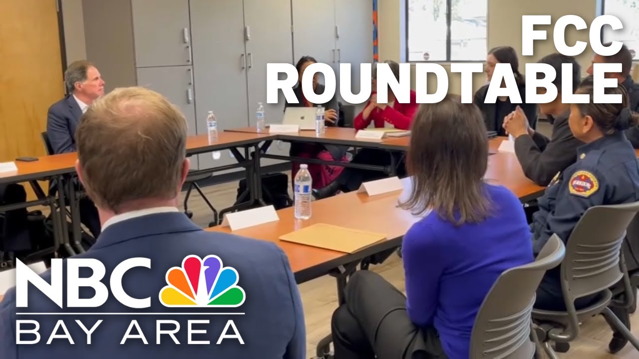 FCC chair holds roundtable on net neutrality in Campbell ahead of agency vote 2 fcc chair holds roundtable on ne