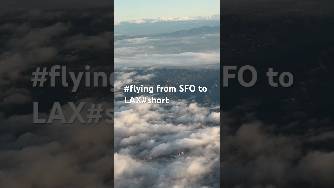 #flying with Alaska airline#SFO to LAX 2 flying with alaska airlinesfo to