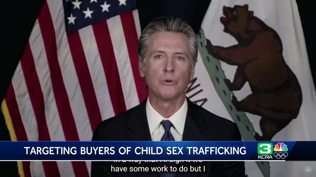 Gov. Newsom signals support for bill targeting consumers of child sex trafficking industry 2 gov newsom signals support for b