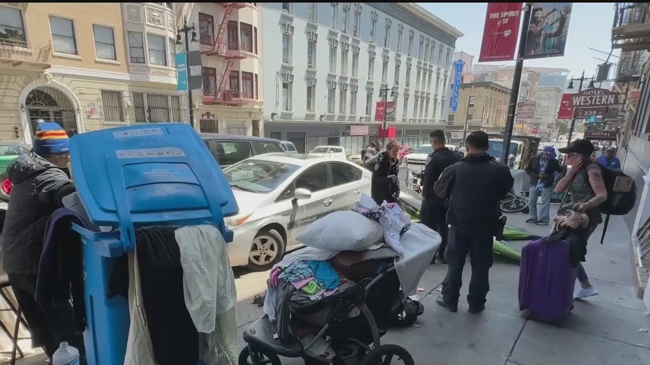 homeless sweeps continue to cour