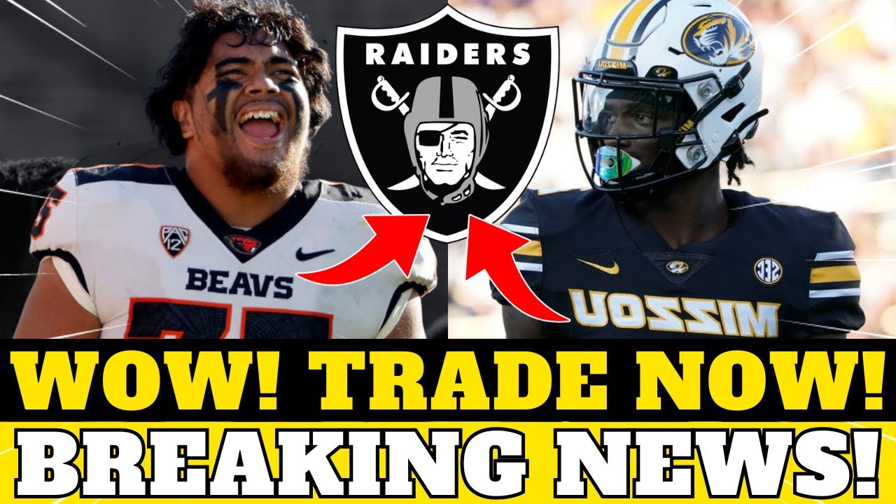 ⬛🔥HOT SIGNATURE! 2 BIG NAMES ARE COMING TO RAIDERS! LAS VEGAS RAIDERS NEWS 1 hot signature 2 big names are co