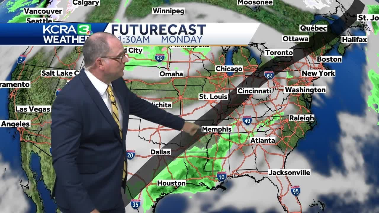 How cloudy will it be during Monday’s solar eclipse in California and across the US? 2 how cloudy will it be during mon