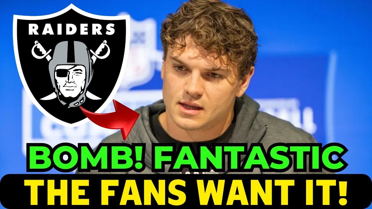 IMMINENT DECISION: WILL THE RAIDERS BET ON A NEW TALENT? FIND OUT NOW! LAS VEGAS RAIDERS NEWS NOW 1 imminent decision will the raide