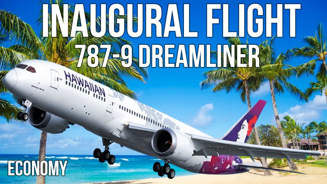 inaugural flight hawaiian airlin