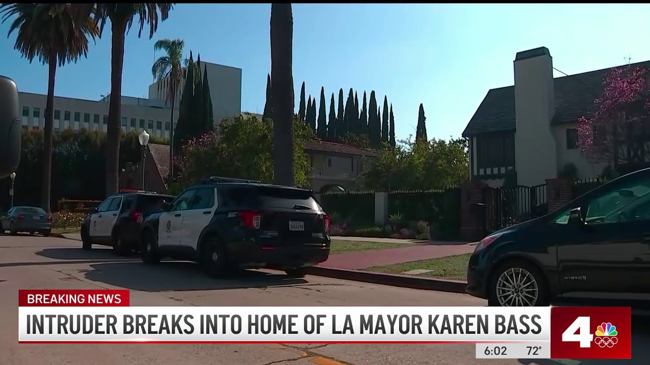 intruder breaks into home of la
