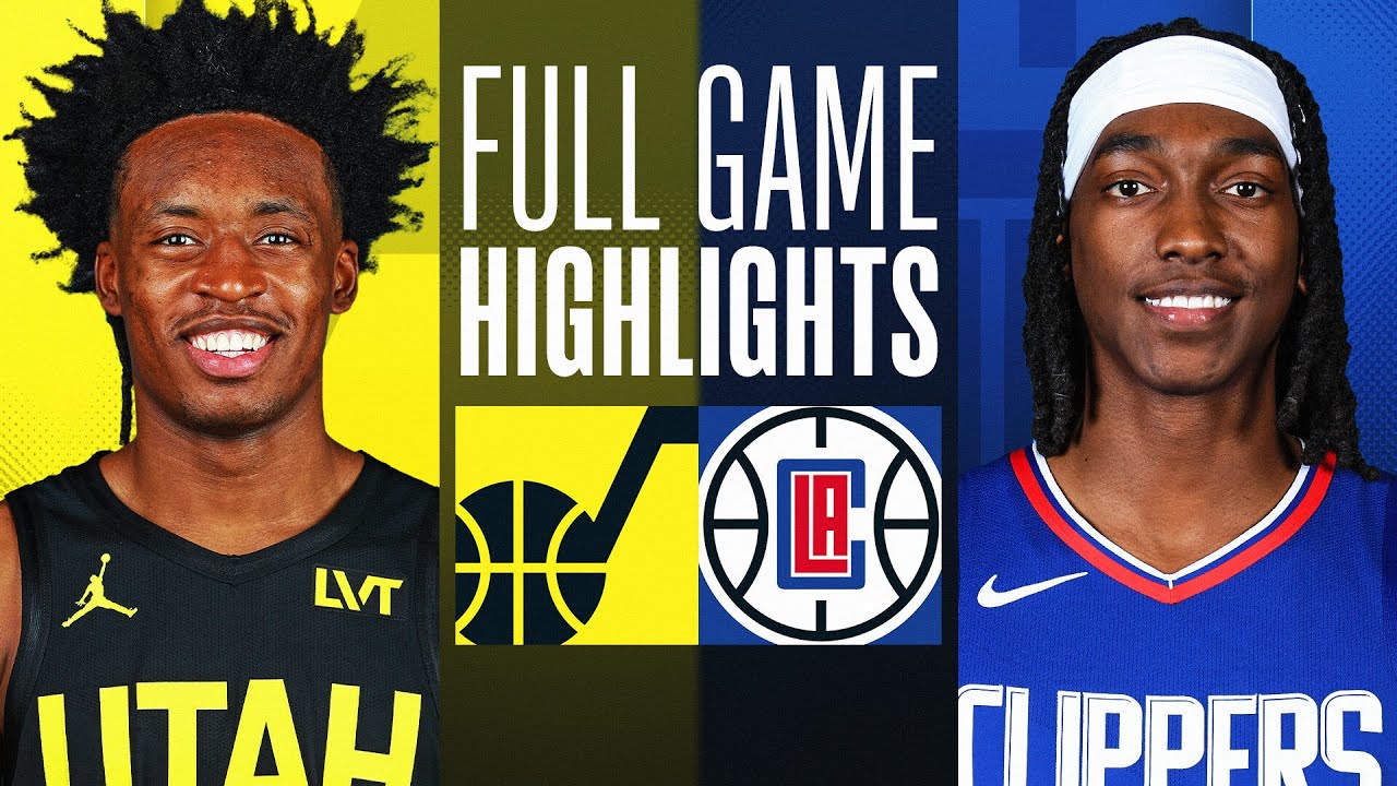JAZZ at CLIPPERS | FULL GAME HIGHLIGHTS | April 5, 2024 2 jazz at clippers full game highl