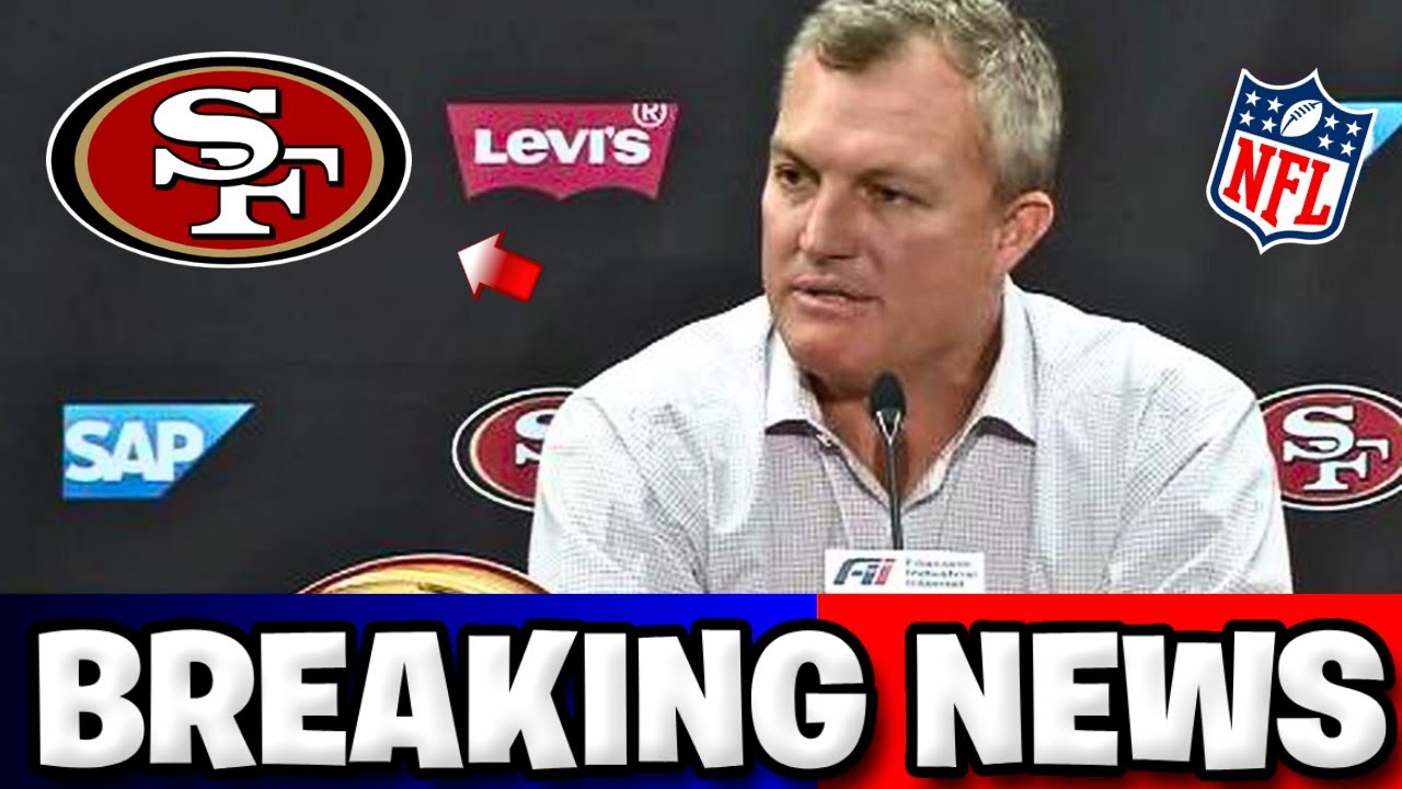 💣JOHN LYNCH CONFIRMS BAD NEWS: POSSIBLE DEPARTURE OF A GREAT PLAYER! SHOCKED EVERYONE! SF 49ERS NEWS 2 john lynch confirms bad news pos