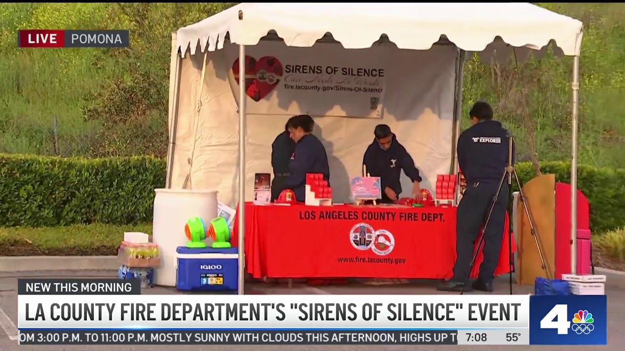 la county fire departments siren