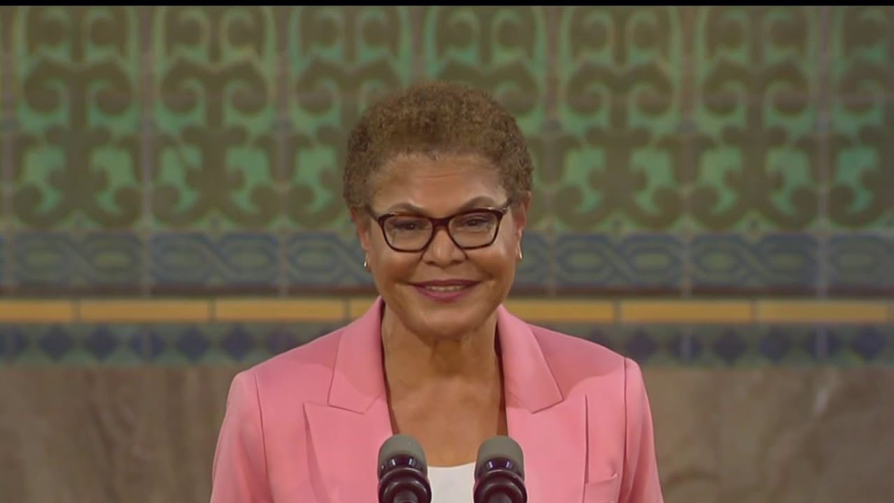 la mayor karen bass delivers sta