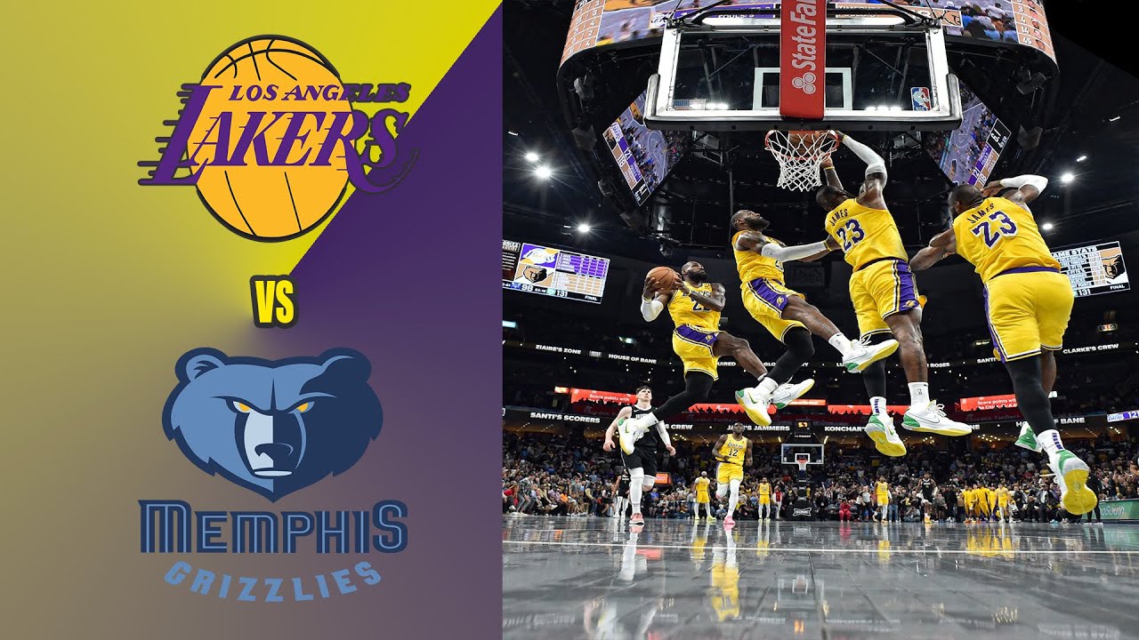 lakers vs grizzlies lakers highl