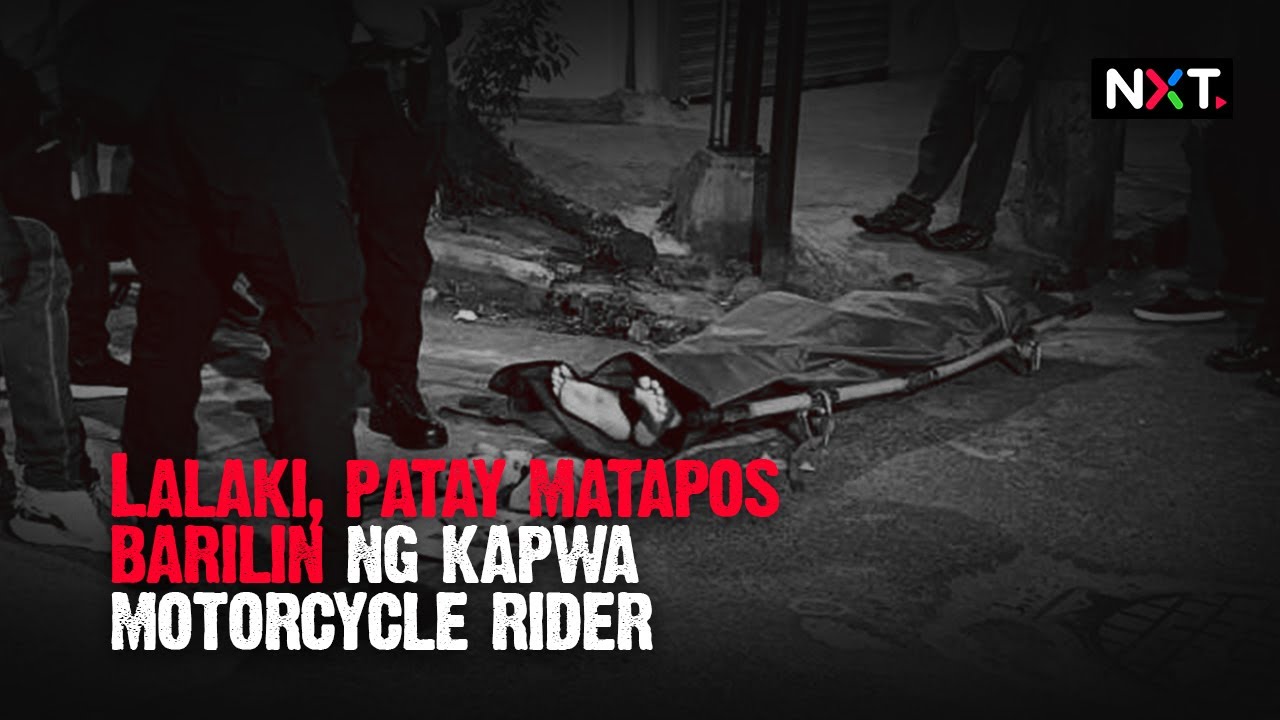 lalaki patay matapos barilin ng