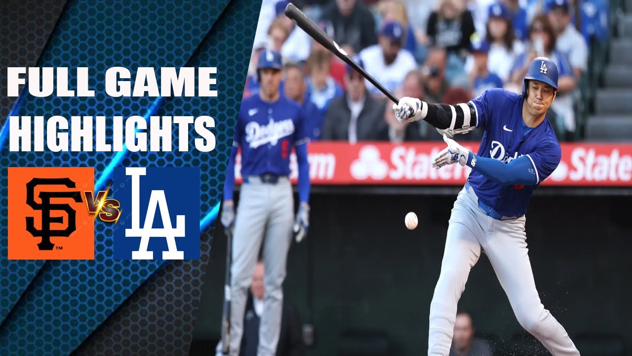 los angeles dodgers vs san franc 1