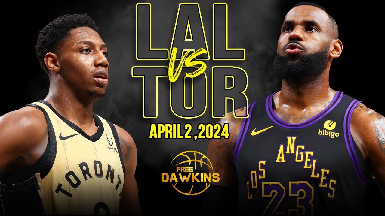 los angeles lakers vs toronto ra