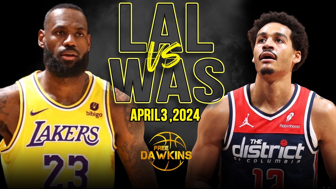 los angeles lakers vs washington 2