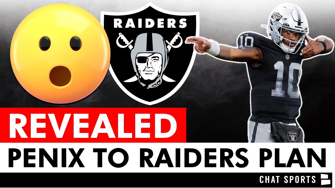 Michael Penix Jr. To The Las Vegas Raiders Plan Before The 2024 NFL Draft REVEALED | Raiders Rumors 1 michael penix jr to the las vega