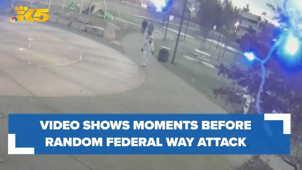 New Video Shows Moments Before Random Hatchet Attack In Federal Way