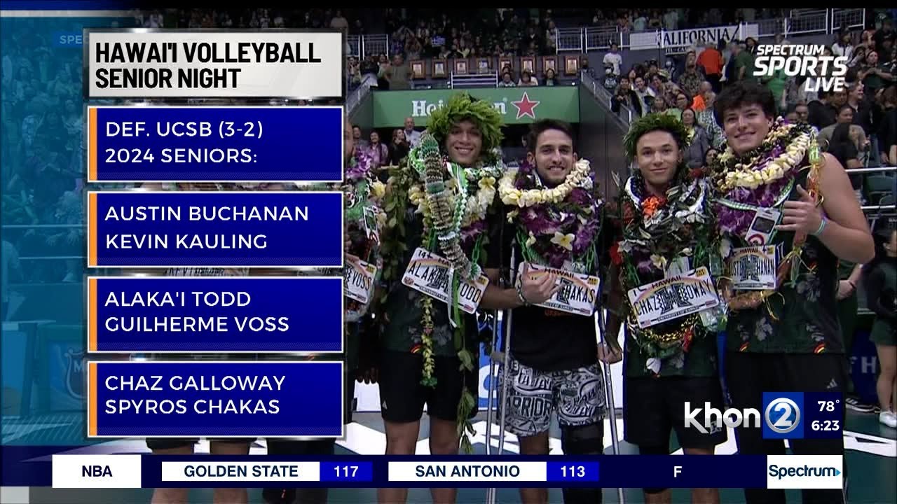 no 5 hawaii mens volleyball endu