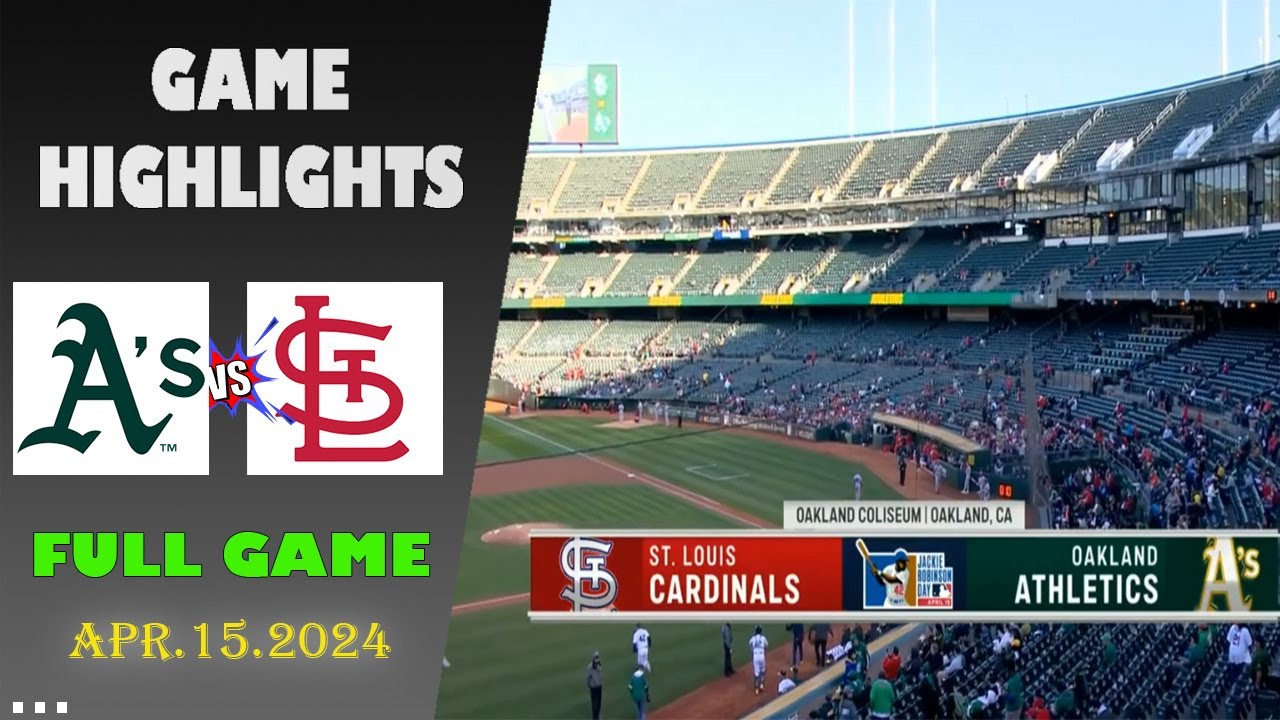 oakland athletics vs st louis ca 1