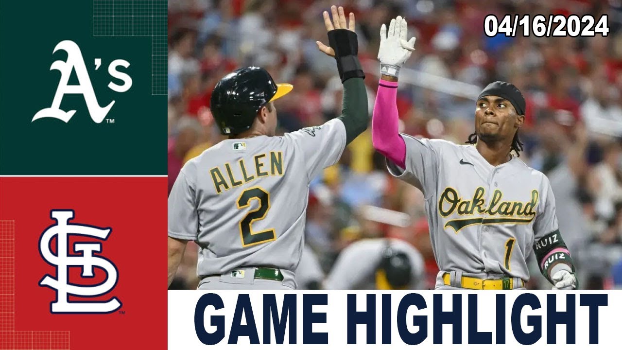 oakland athletics vs st louis ca 2