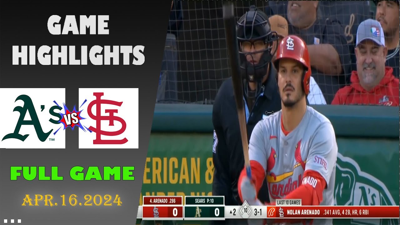 oakland athletics vs st louis ca 6