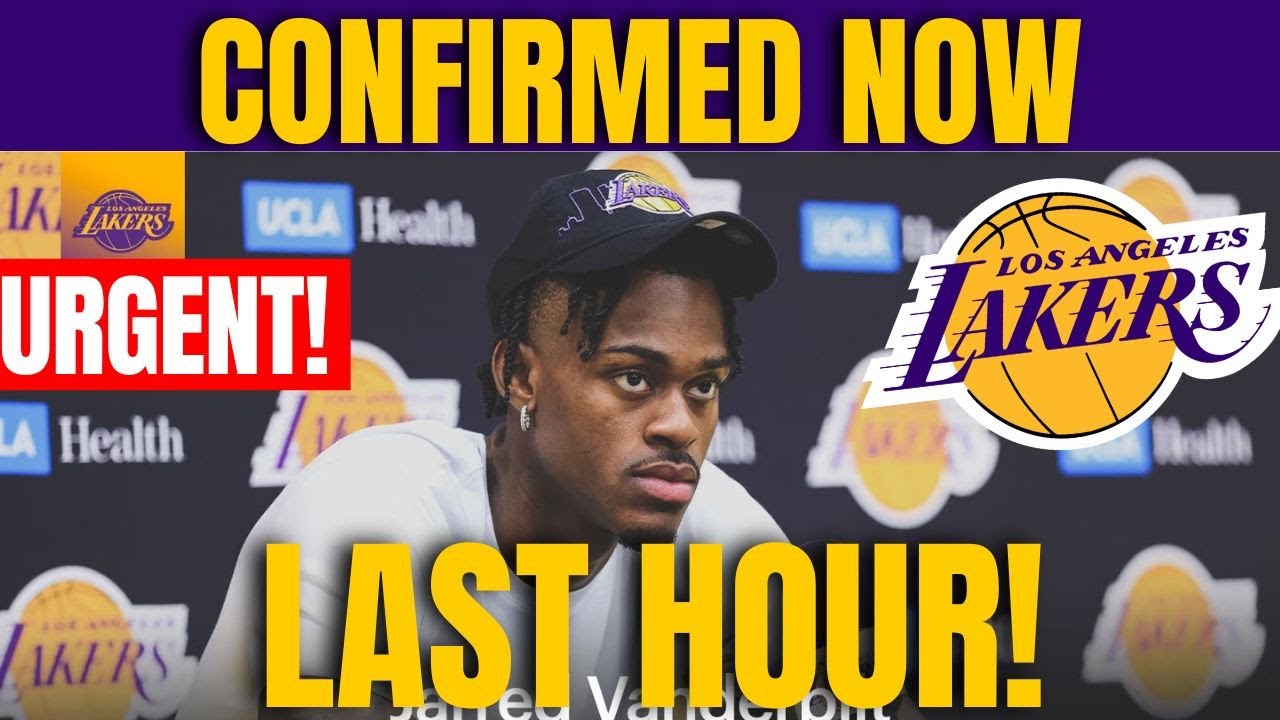 OH MY! LOOK WHAT HE CONFIRMED NOW! EXCELLENT NEWS! LOS ANGELES LAKERS NEWS 1 oh my look what he confirmed now
