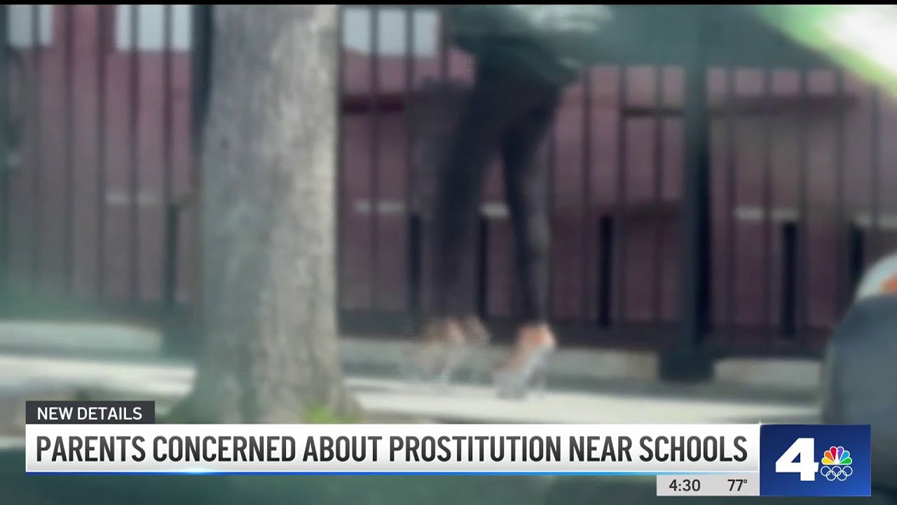 Parents concerned about prostitution near schools in Long Beach 2 parents concerned about prostitu