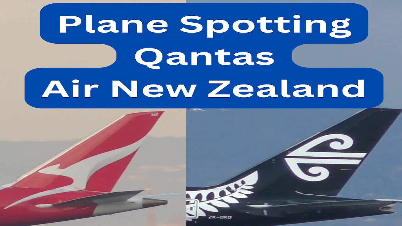 qantas and air new zealand plane