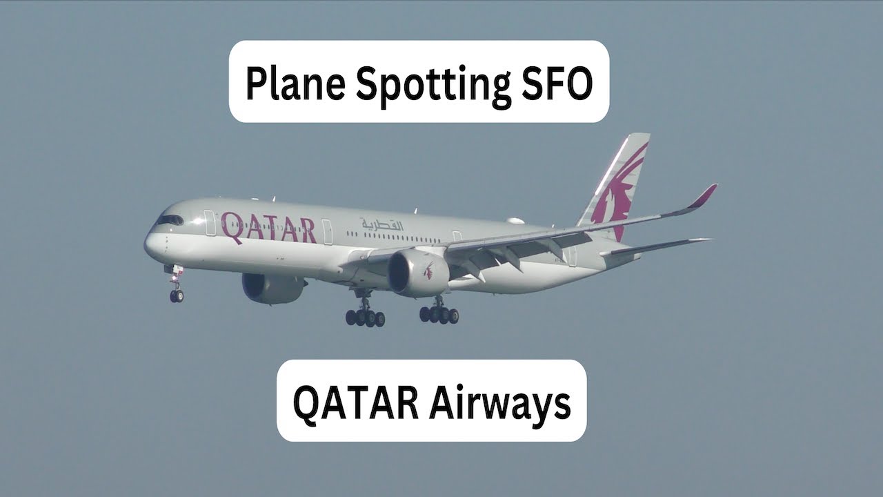 qatar airways plane spotting air