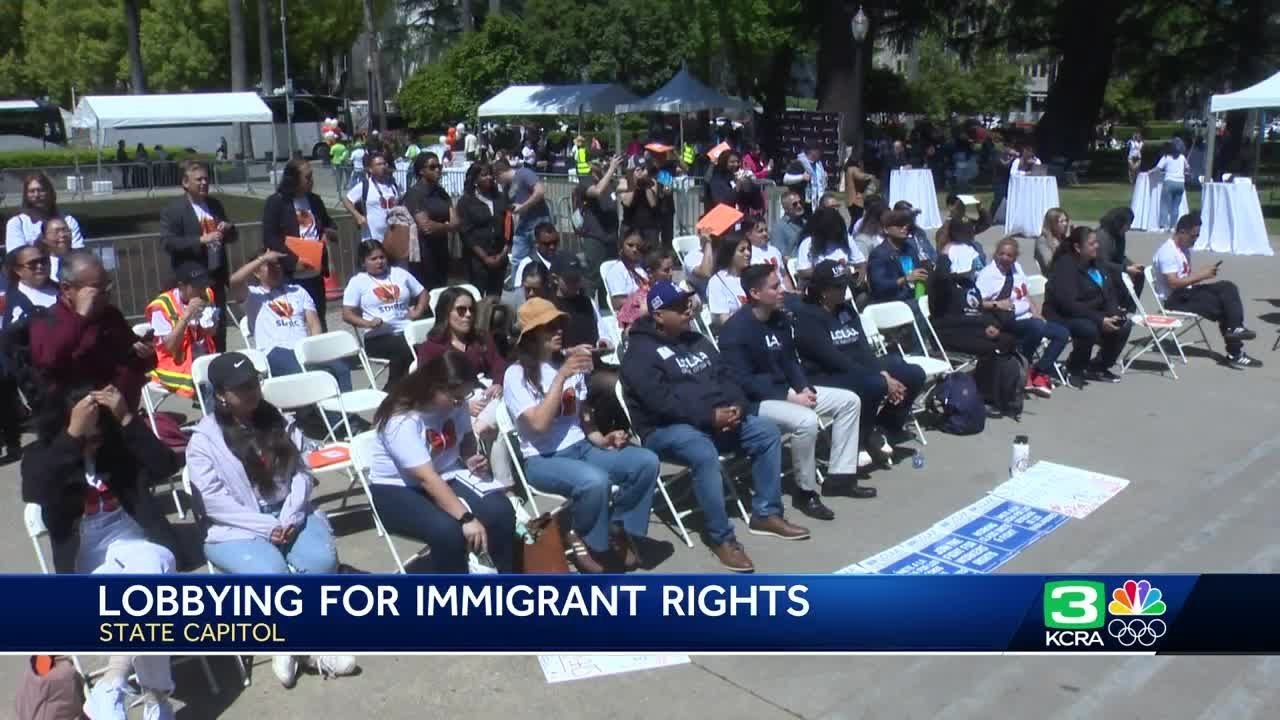 Rally for more support for immigrants in California 2 rally for more support for immig