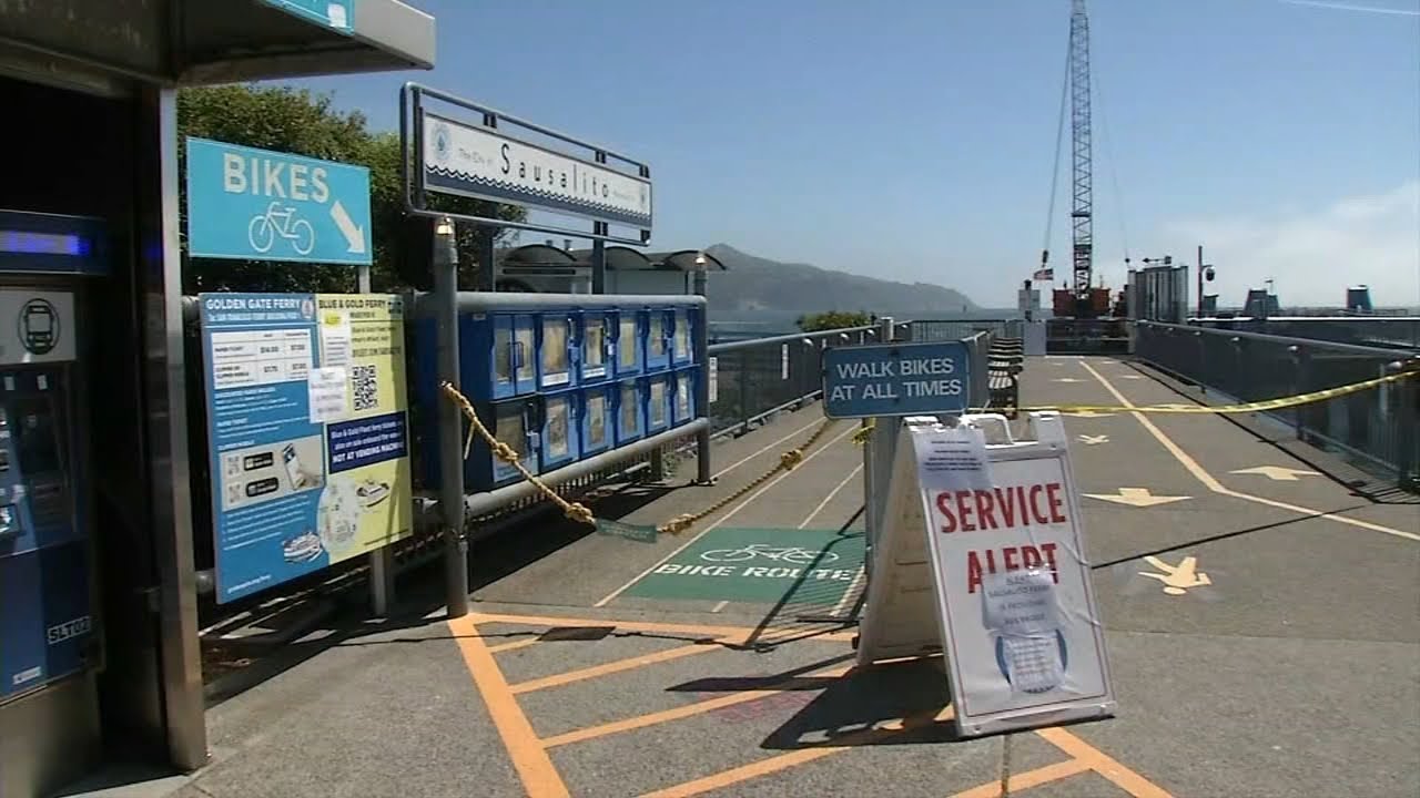 sausalito sf ferry service suspe