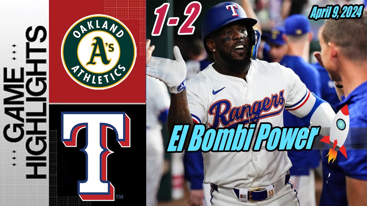texas rangers vs oakland athleti 1